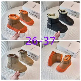 UGG Tasman 棕橙色 保暖踝靴 侧拉链 雪靴