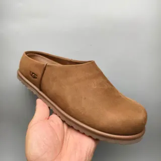 UGG Tasman Brown Suede Upper Backless Slip-On Casual Shoes