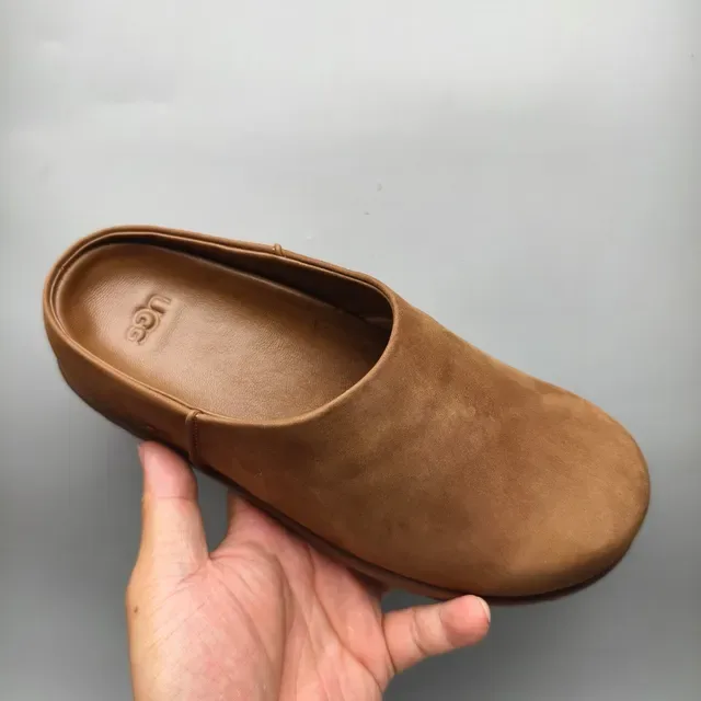 UGG Tasman Zapatos Casuales de Ante Marrón Sin Espalda Slip-On 3