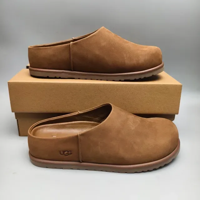 UGG Tasman Zapatos Casuales de Ante Marrón Sin Espalda Slip-On 5