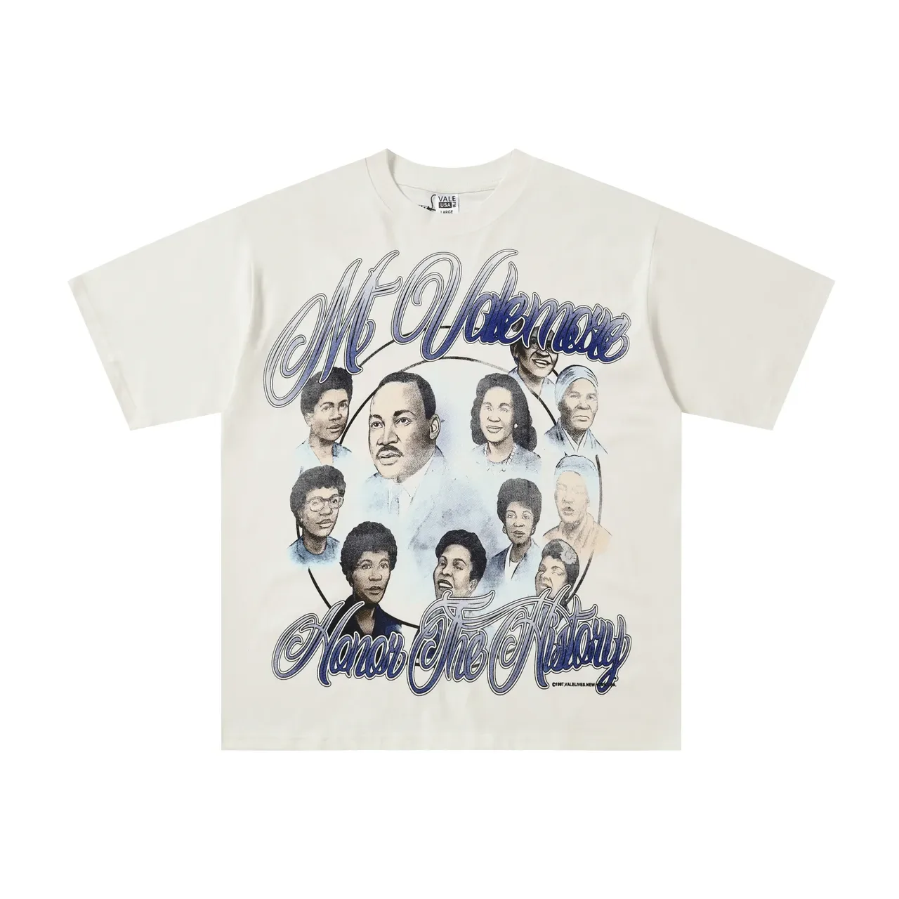 Camiseta con estampado gráfico Vale Forever Honor The History 3