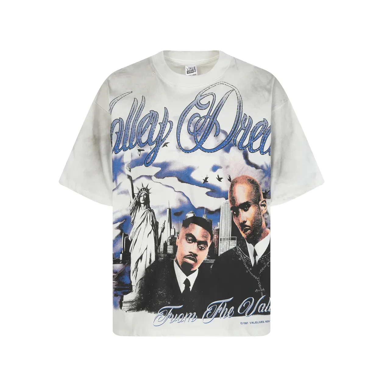 Vale Forever Valley Dream Graphic Oversized T-Shirt 3