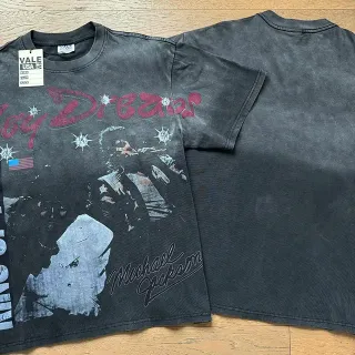 Vale Forever Washed Black Graphic Print T-Shirt