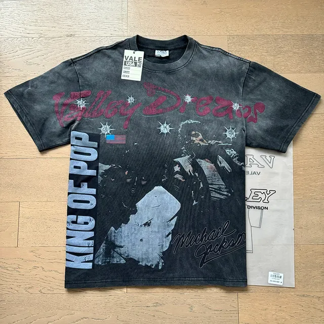 Vale Forever Washed Black Graphic Print T-Shirt 4