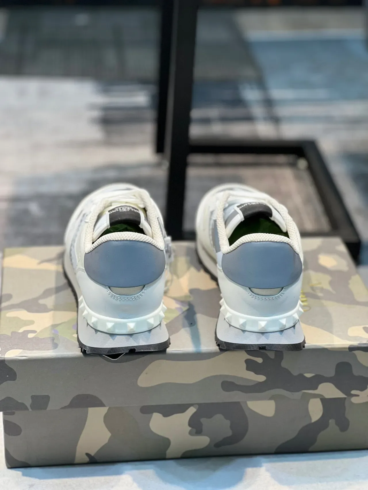 Valentino Rockstud Camouflage Style de vie Sneakers 2