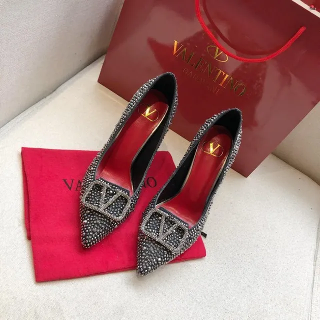 Valentino Rockstud स्टडेड पॉइंटेड-टू बकल स्टाइलेटो 3