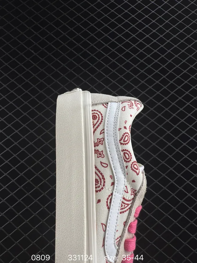 Vans Old Skool 印花帆布滑板鞋 3