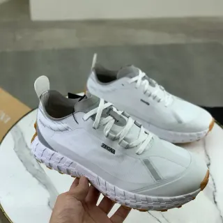Zegna x Norda White and Gray Lifestyle Sneakers