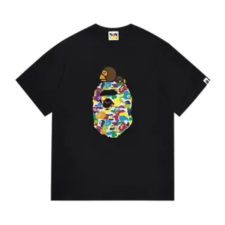 تيشيرت جرافيك A Bathing Ape ABC Camo رأس القرد