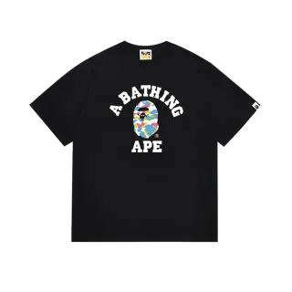 تيشيرت جرافيك A Bathing Ape ABC كامو بشعار مقوس