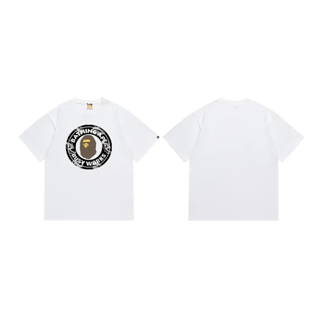 A Bathing Ape Busy Works Graphic Print Black T-Shirt 4