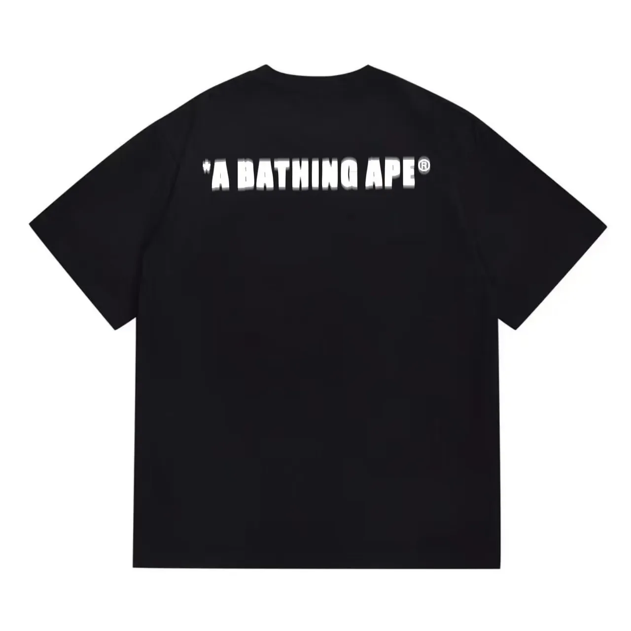 A Bathing Ape Pixelated Ape Head Black T-Shirt 5