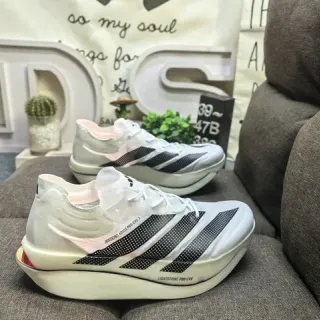 Adidas Adizero Adios Pro Evo 3 White Black 跑鞋