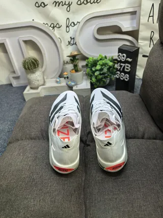 Adidas Adizero Adios Pro Evo 3 White Black Tênis de corrida 8