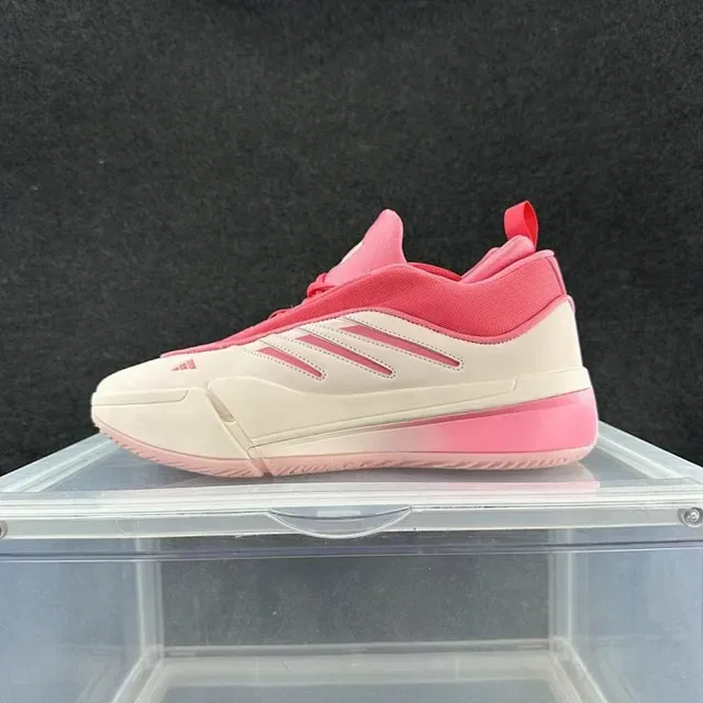 Adidas Adizero Beige Pink Low-Top Lifestyle Sneakers 2