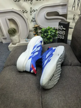 Adidas Adizero Evo SL ATR Azul Branco tênis de corrida 6
