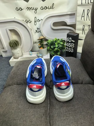 Adidas Adizero Evo SL ATR Azul Branco tênis de corrida 8