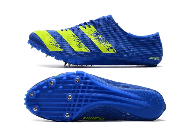 Adidas Adizero Sprint Spike Chaussures de course Noir et rose 8