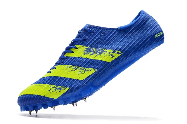 Adidas Adizero Sprint Spike Chaussures de course Noir et rose 10