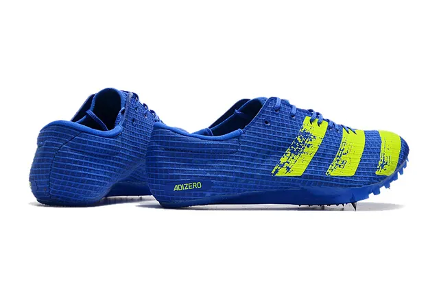 Adidas Adizero Sprint Spike Chaussures de course Noir et rose 13