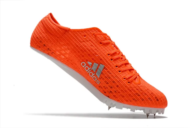 Adidas Adizero Sprint Spike Chaussures de course Noir et rose 15