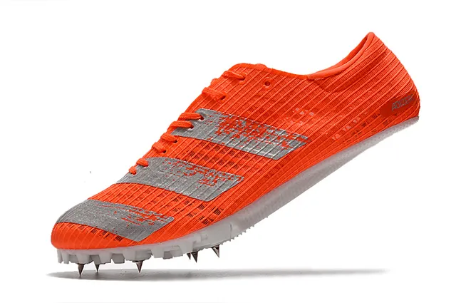 Adidas Adizero Sprint Spike Chaussures de course Noir et rose 16
