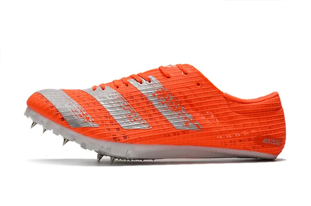 Adidas Adizero Sprint Spike Chaussures de course Noir et rose 17