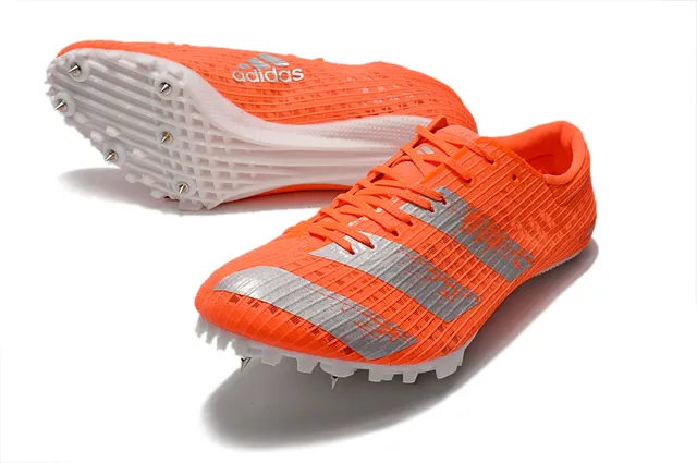 Adidas Adizero Sprint Spike Chaussures de course Noir et rose 18