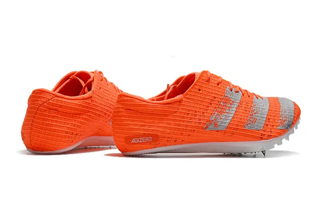 Adidas Adizero Sprint Spike Chaussures de course Noir et rose 19
