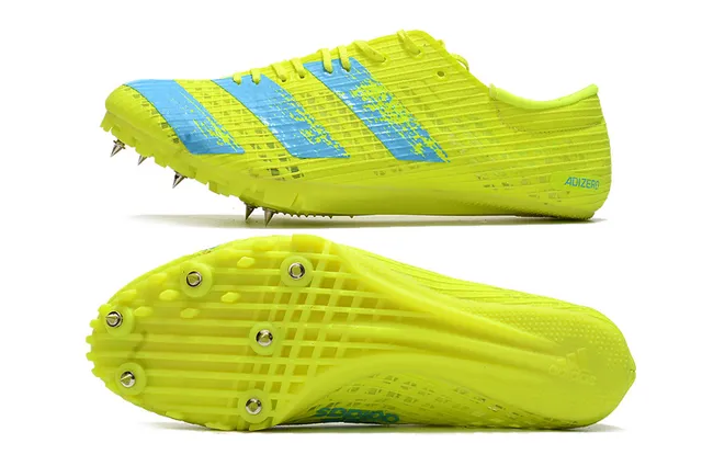 Adidas Adizero Sprint Spike Chaussures de course Noir et rose 20