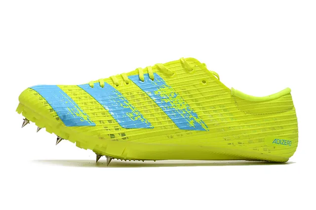Adidas Adizero Sprint Spike Chaussures de course Noir et rose 23