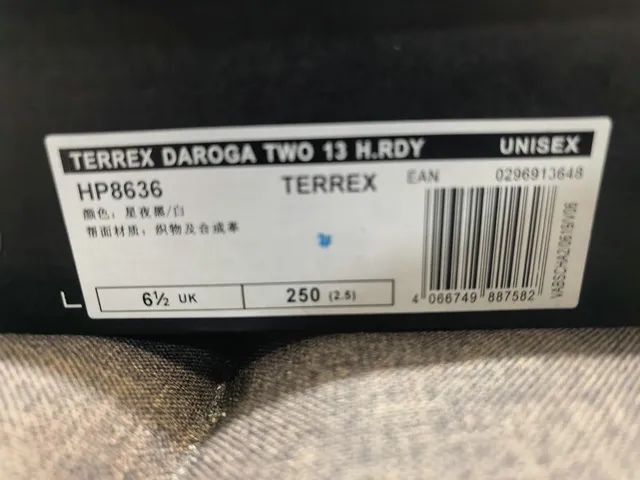 Adidas Sandalias Casuales Negro Gris con Dedo Abierto y Cordones 22