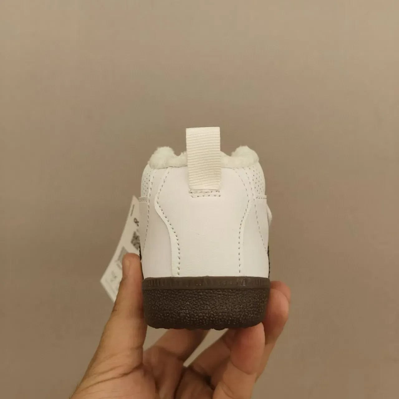 Adidas Black White High-Top Velcro Strap Lifestyle Sneakers 15