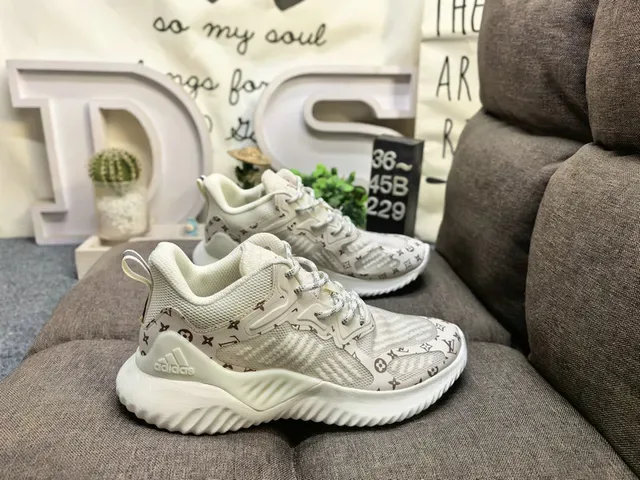 Adidas Tênis Lifestyle Marrom Dourado Monograma Malha Superior Sola Media Esculpida Em Camadas 11