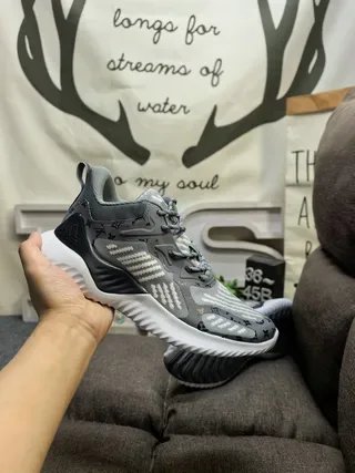 Adidas Tênis Lifestyle Marrom Dourado Monograma Malha Superior Sola Media Esculpida Em Camadas 15