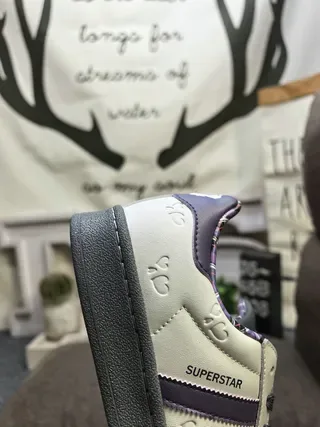 Adidas Tênis Lifestyle Marrom Verde Impressão de Leopardo Parte Superior Três Listras Off-White 13