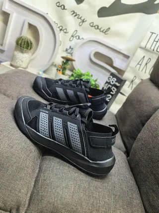 Adidas Climacool Chaussures Lifestyle Noir et Argent en Maille 7