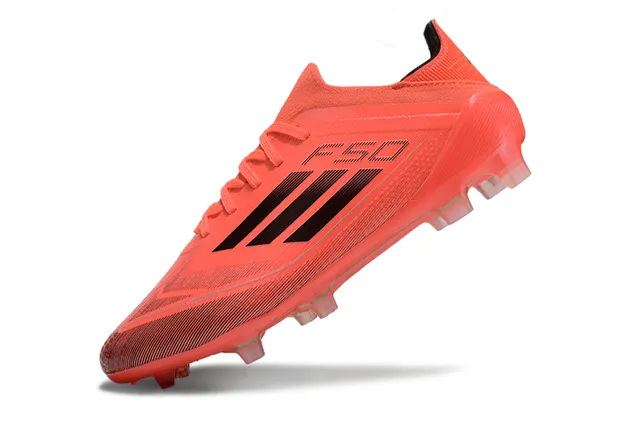 Adidas F50 Orange Black Low-Cut Molded-Stud Firm-Ground Zapatos de fútbol 3
