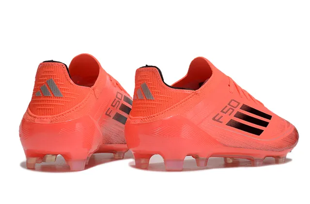 Adidas F50 Orange Black Low-Cut Molded-Stud Firm-Ground Zapatos de fútbol 5