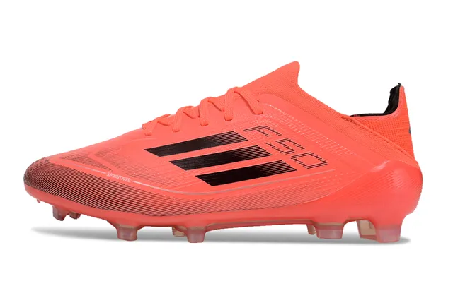 Adidas F50 Orange Black Low-Cut Molded-Stud Firm-Ground Zapatos de fútbol 7