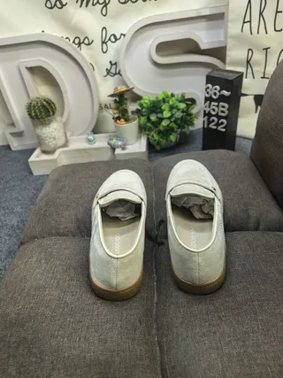 Adidas Gray Brown Suede Upper Padded Strap Loafer 18