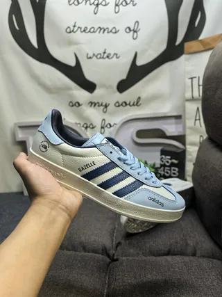 Adidas Verde Cinza Tênis Lifestyle de Ante e Couro Misturado de Baixo 15
