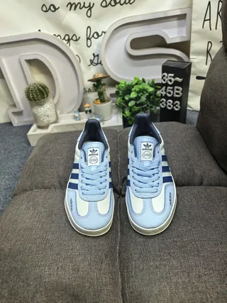 Adidas Verde Cinza Tênis Lifestyle de Ante e Couro Misturado de Baixo 20