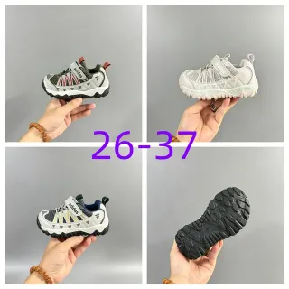 أديداس أطفال بدون أربطة Velcro نمط المسار أسلوب الحياة أحذية رياضية