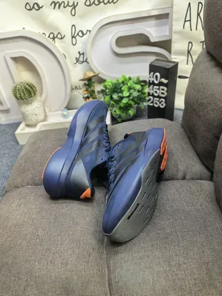 Adidas Navy Orange 针织鞋面 雕塑中底 生活方式运动鞋 6