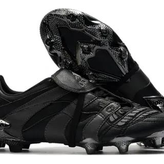 Adidas Predator Accuracy أسود كامل Firm-Ground أحذية كرة القدم