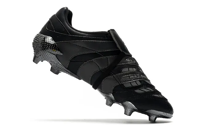 Adidas Predator Accuracy Todo Preto Firm-Ground Sapatos de futebol 10
