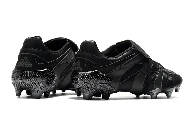 Adidas Predator Accuracy Todo Preto Firm-Ground Sapatos de futebol 14