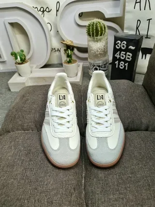 Adidas Samba Los Angeles Off-White Beige Tênis Lifestyle 10