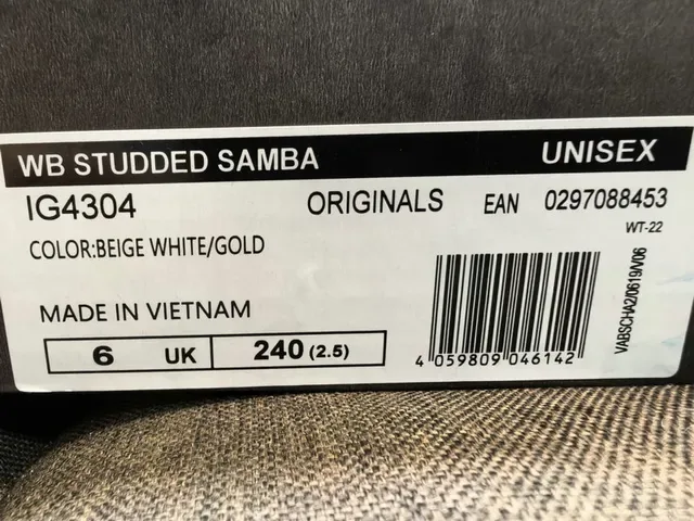Adidas Samba Off-White Chaussures Lifestyle en Cuir 2